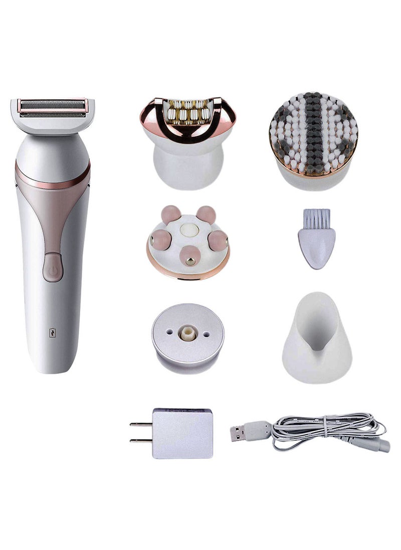 4-In-1 Electric Epilator Shaver Trimmer Kit Multicolour