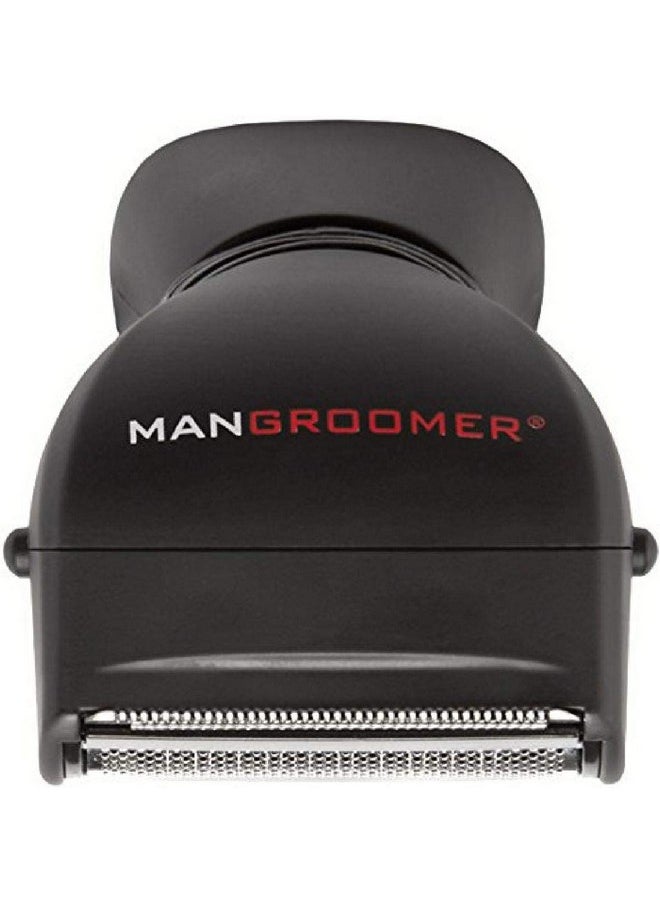 Angroomer Back Hair Shaver Replacement Complete Attachment Head With Shock Absorber Neck And Smooth Shaving Foil
