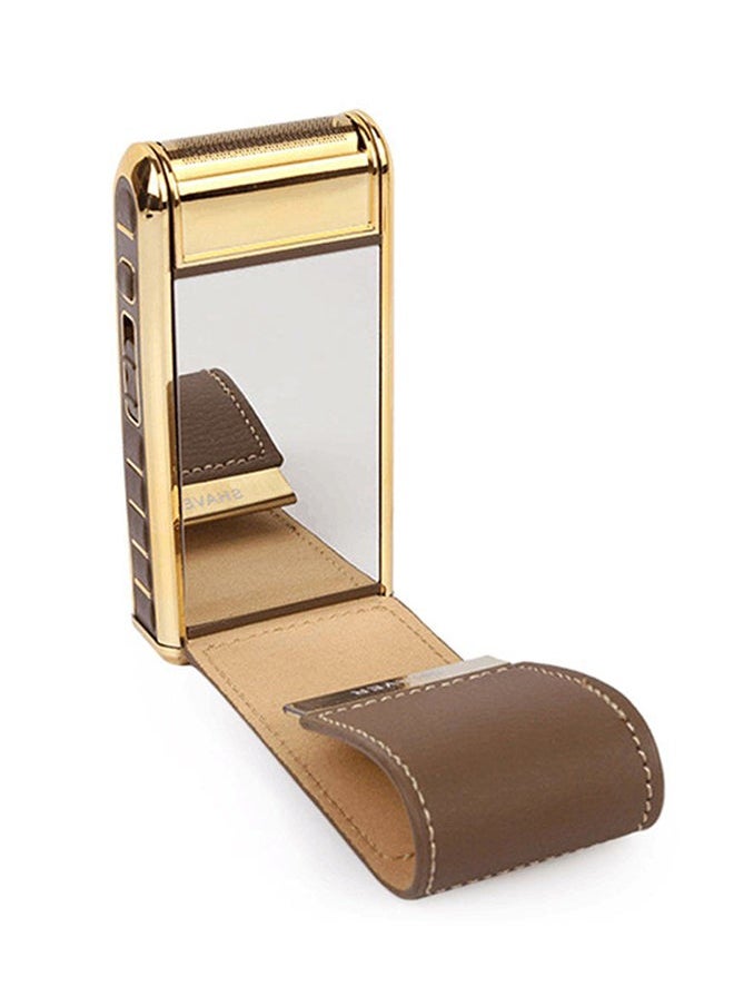 Rechargeable Electric Shaver With Mirror