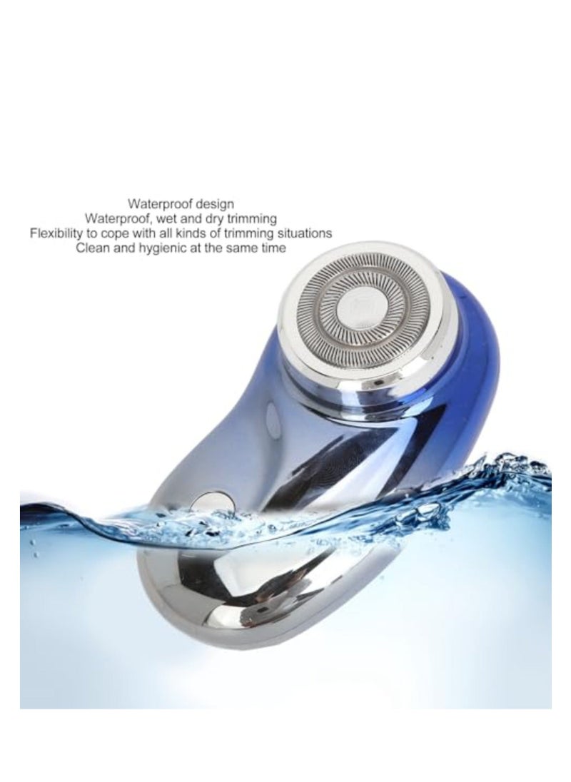 Electric Beard Trimmer, Waterproof Electric Men Beard Clipper for Wet and Dry Trimming, Surge Power, Curved Facing, Type C Charging Interface, Lightweight and Compact Travel Men's Razors