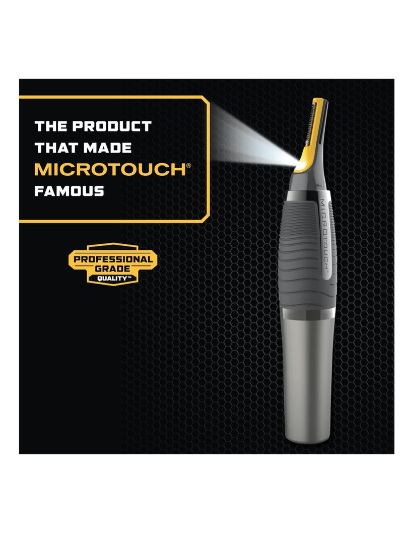 Micro Touch Titanium MAX Lighted Personal Trimmer