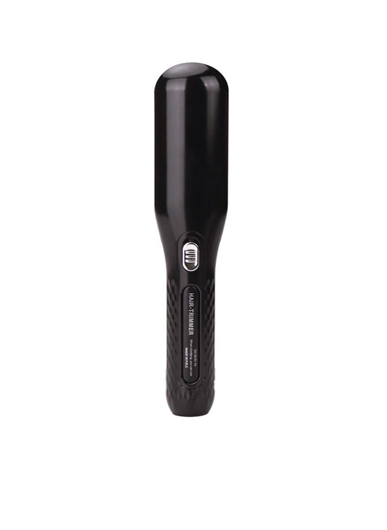 Hair Trimmer, Durable Stainless Steel Rechargeable Cordless Split Hair Trimmer, Compact And Portable Hair Split Ends Trimmer, User Friendly Damaged Hair Remover Hair Cutting Tool, (Black)