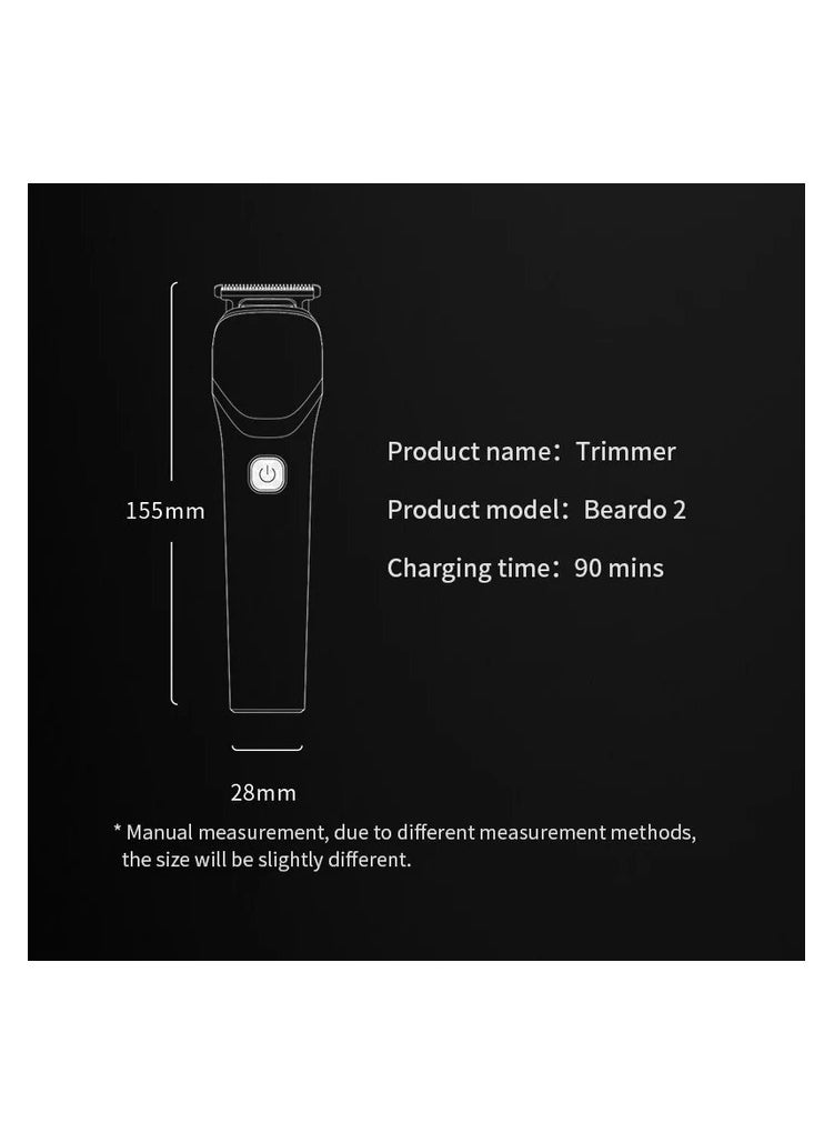 Beardo 2 Allin One Multi Function Electric Trimmer Grey