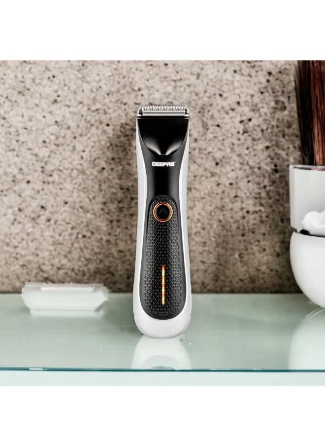 Professional Beard Trimmer With Pro Shield 1.0 Technology, Beard Trimmer with High Capacity Battery and Waterproof Design Black