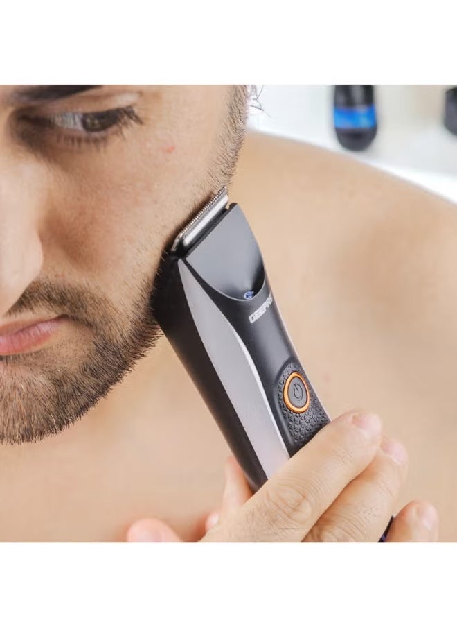 Professional Beard Trimmer With Pro Shield 1.0 Technology, Beard Trimmer with High Capacity Battery and Waterproof Design Black