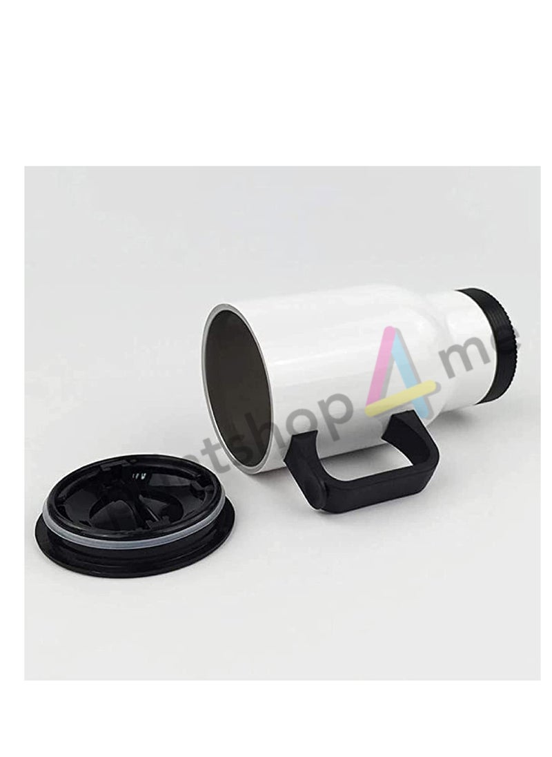 Crypto Currency Bitcoin Travel Mug for Bitcoin lovers and Traders Design 1