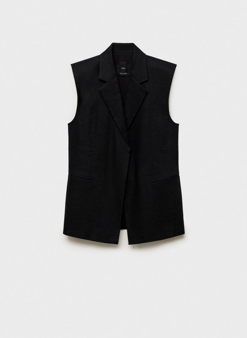 Linen Suit Waistcoat
