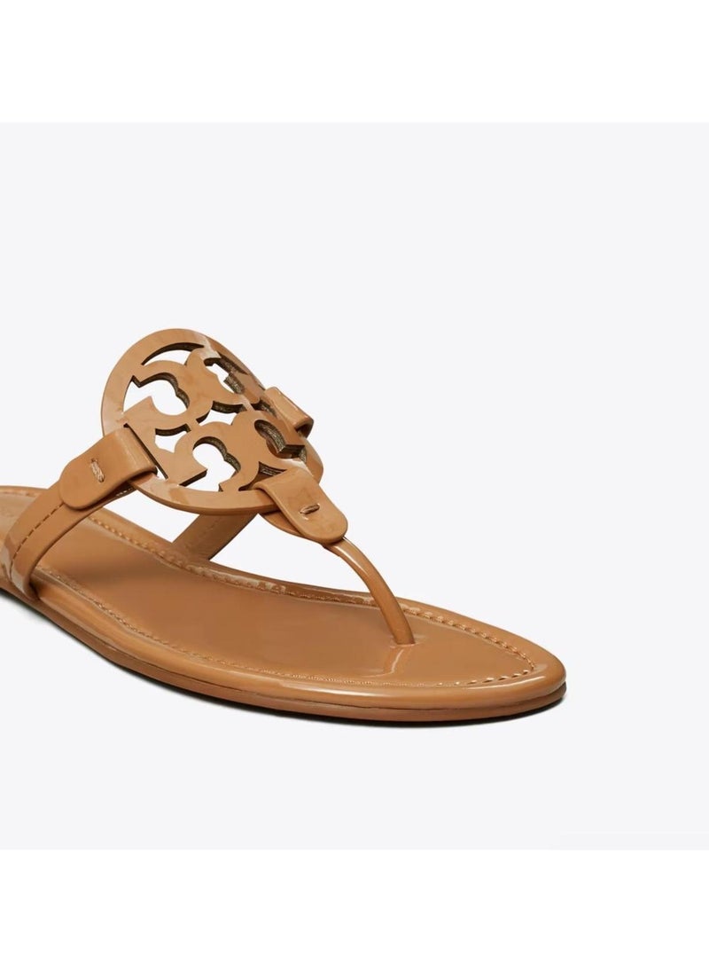 Miller patent sandal