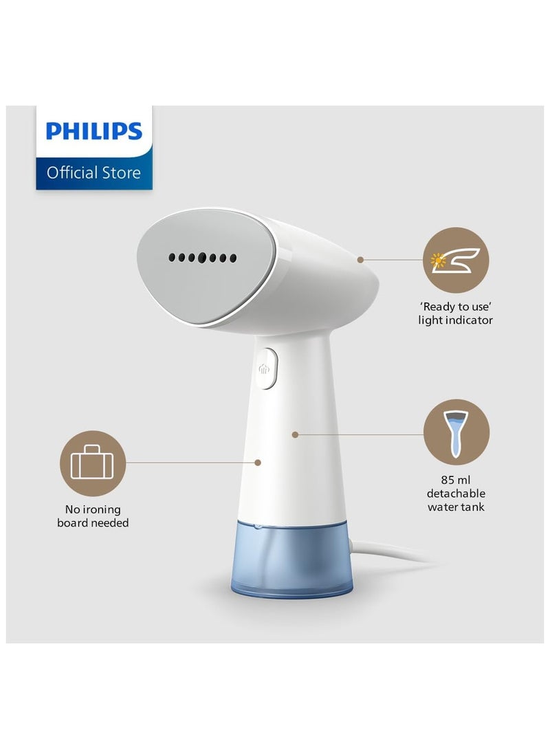 Philips 1000 Series Handheld Garment Steamer STH1000/10 85 ml 900 W STH1000 White & blue