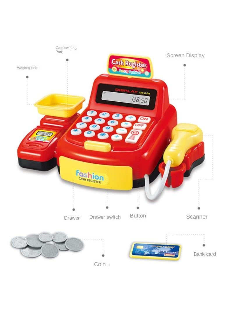 Cash Register Pretend Play Set