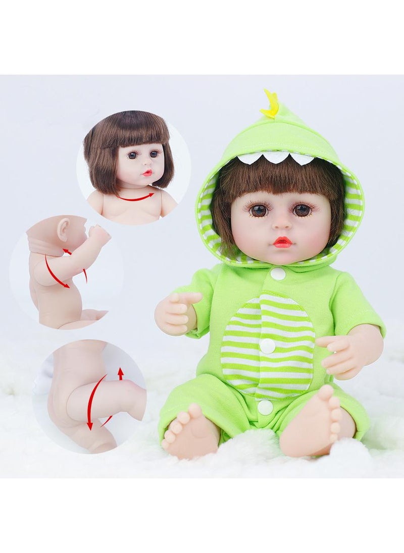 Reborn Baby Doll Simulated Enamel Baby Doll Children's Toy 39cm
