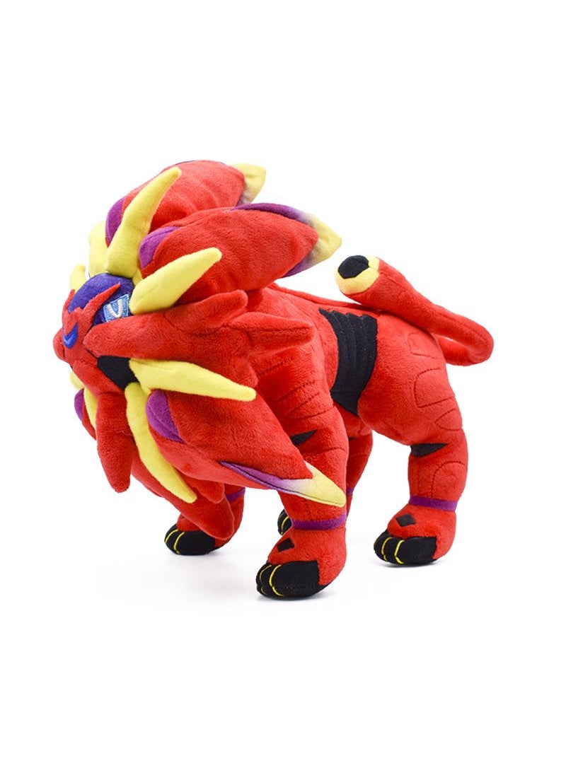 1-Piece Pocket Monsters Figure Solgaleo Plush Toys For Kids And Adults Great Birthday Gift For Boys And Girls 27cm