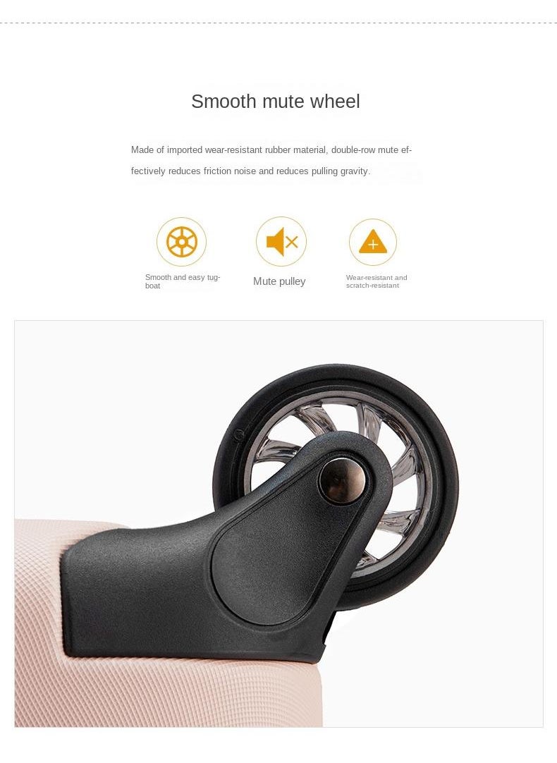 1-Piece Foldable Luggage With Lever