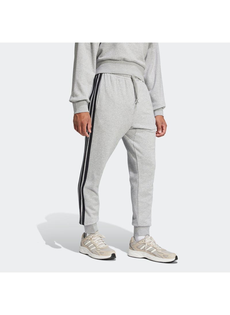 Essential 3 Stripe French Terry Sweatpants