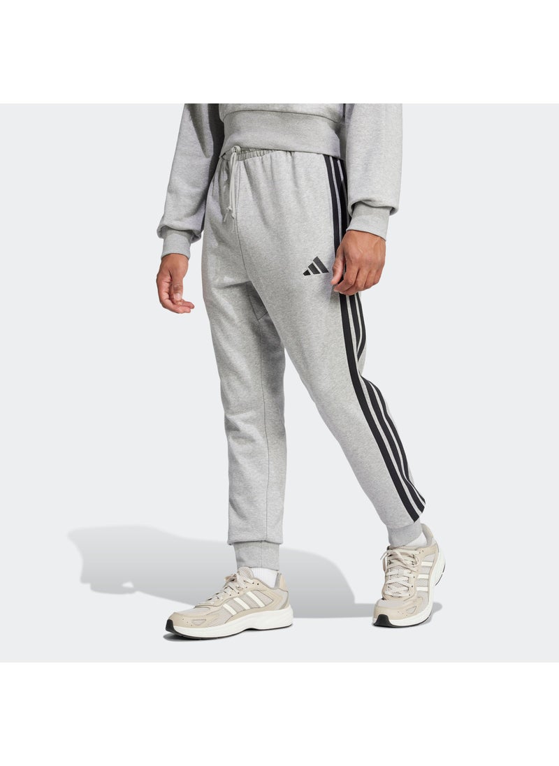 Essential 3 Stripe French Terry Sweatpants