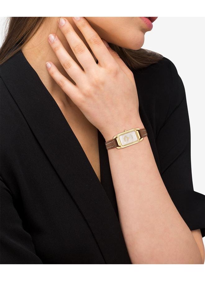 Cadie Pu Strap Analog Watch