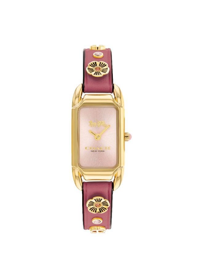 Cadie Pu Strap Analog Watch