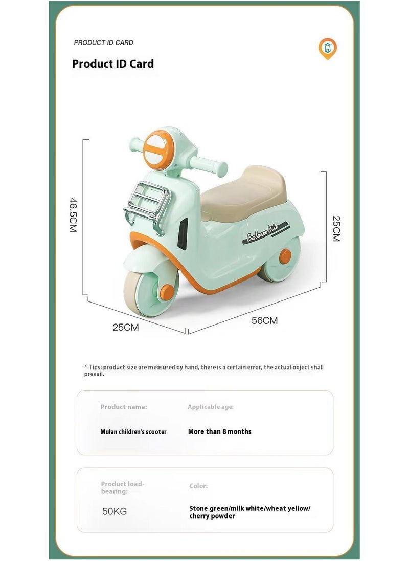 Children's Walking Bike Balanced Vehicle Three Wheeled Scooter kids Bicycle