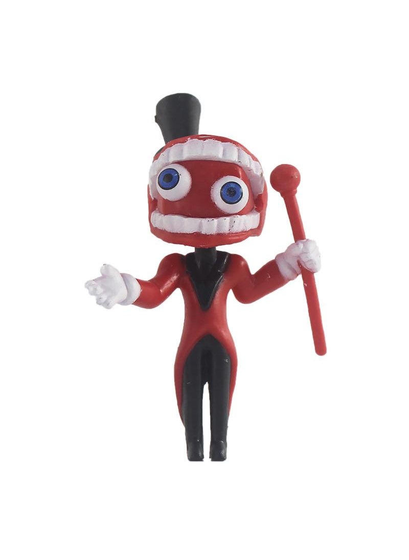 9-Piece The Amazing Digital Circus Figurines Model Toys Cake Car Model