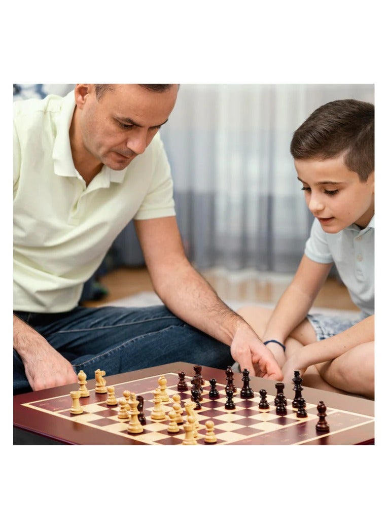 Miko Chess Grand: Your Ultimate AI Chess Companion Fully Automated Gameplay for All Skill Levels World's Smartest Electronic Chess Board Magnetic Wooden Chess Sets with Self Moving Pieces