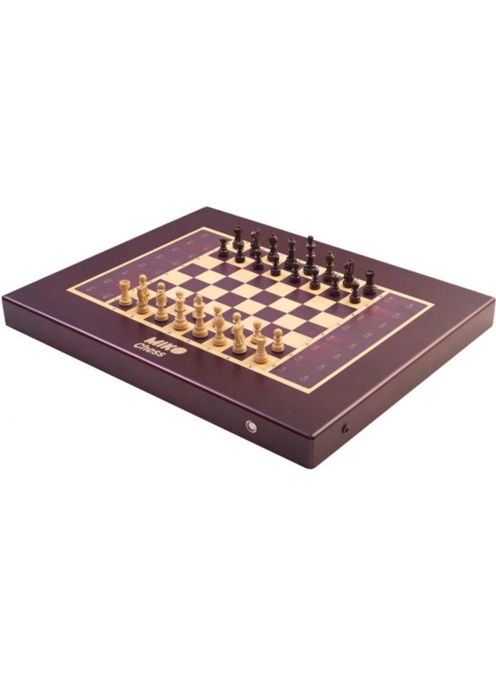 Miko Chess Grand: Your Ultimate AI Chess Companion Fully Automated Gameplay for All Skill Levels World's Smartest Electronic Chess Board Magnetic Wooden Chess Sets with Self Moving Pieces