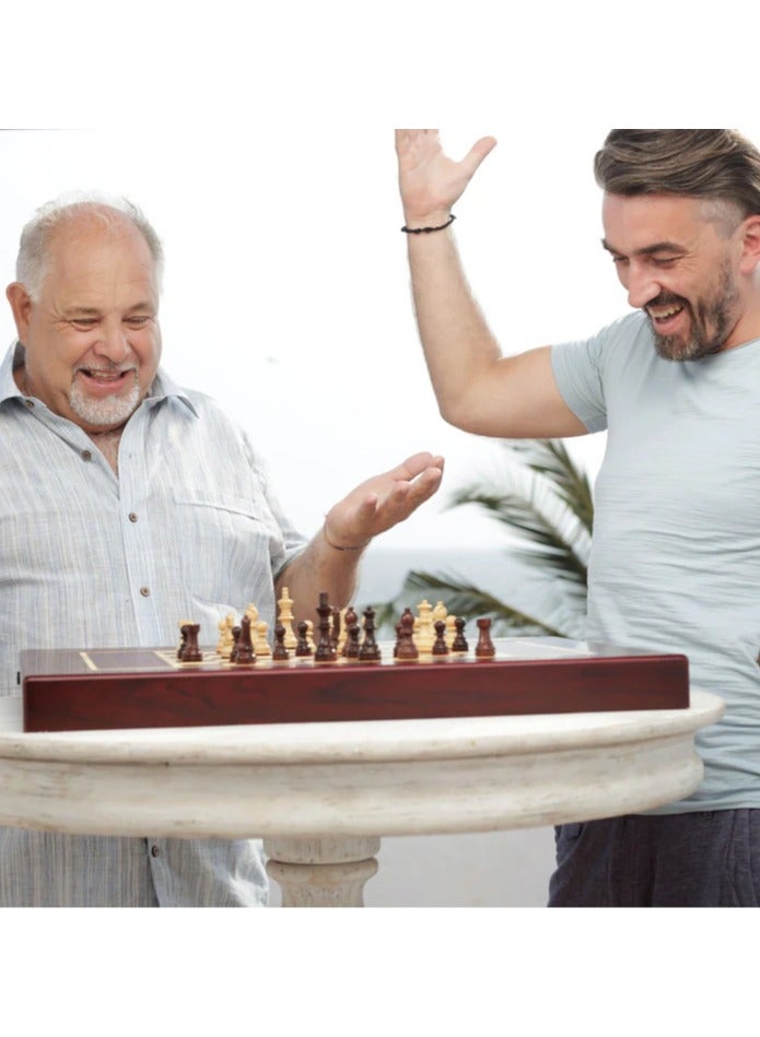 Miko Chess Grand: Your Ultimate AI Chess Companion Fully Automated Gameplay for All Skill Levels World's Smartest Electronic Chess Board Magnetic Wooden Chess Sets with Self Moving Pieces
