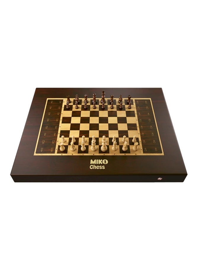 Miko Chess Grand: Your Ultimate AI Chess Companion Fully Automated Gameplay for All Skill Levels World's Smartest Electronic Chess Board Magnetic Wooden Chess Sets with Self Moving Pieces