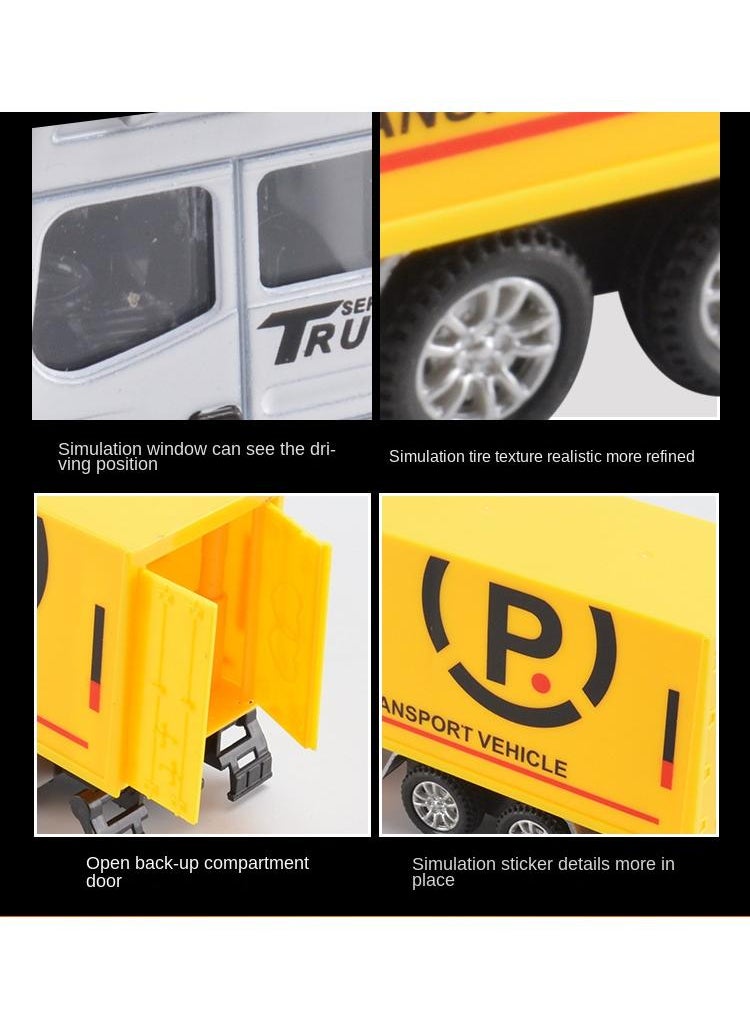 Super Power Express Delivery Truck Play Toys Vehicle For Kids Great Birthday Stuffers For Boys