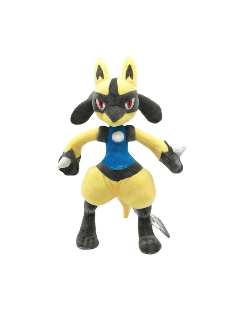 1-Piece Pocket Monsters Figure Lucario Plush Toys 29cm