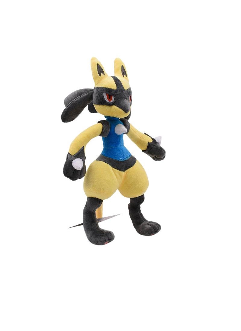 1-Piece Pocket Monsters Figure Lucario Plush Toys 29cm