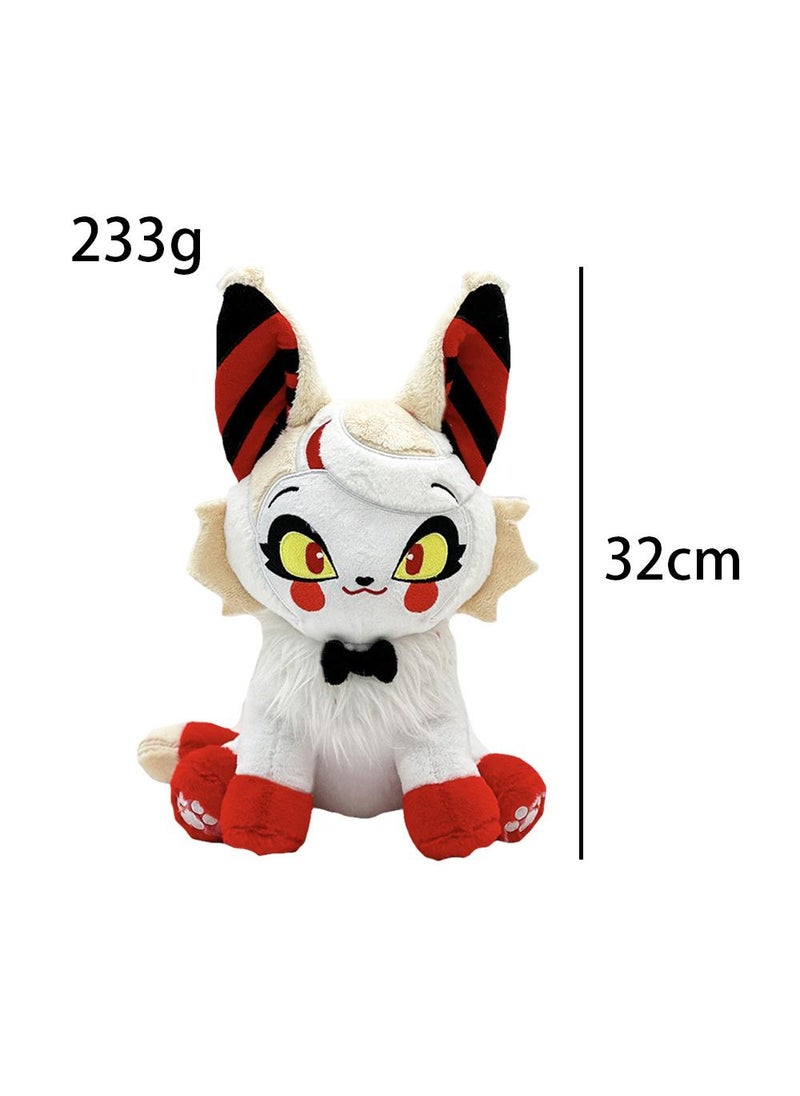 1-Piece Stolas Meow Hazbin Hotel Plush Toys Husk Meow Plush Cat Doll Perfect Gift For Boys And Girls