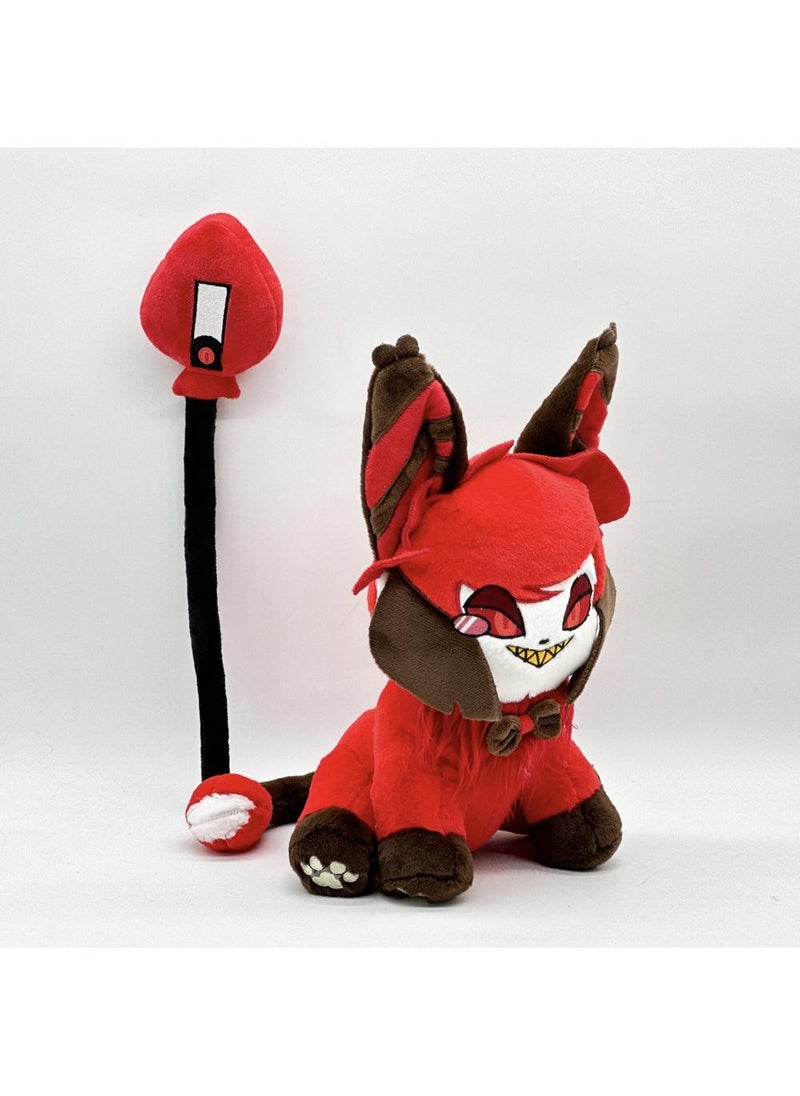 3-Piece Stolas Meow Hazbin Hotel Plush Toys Husk Meow Plush Cat Doll Perfect Gift For Boys And Girls