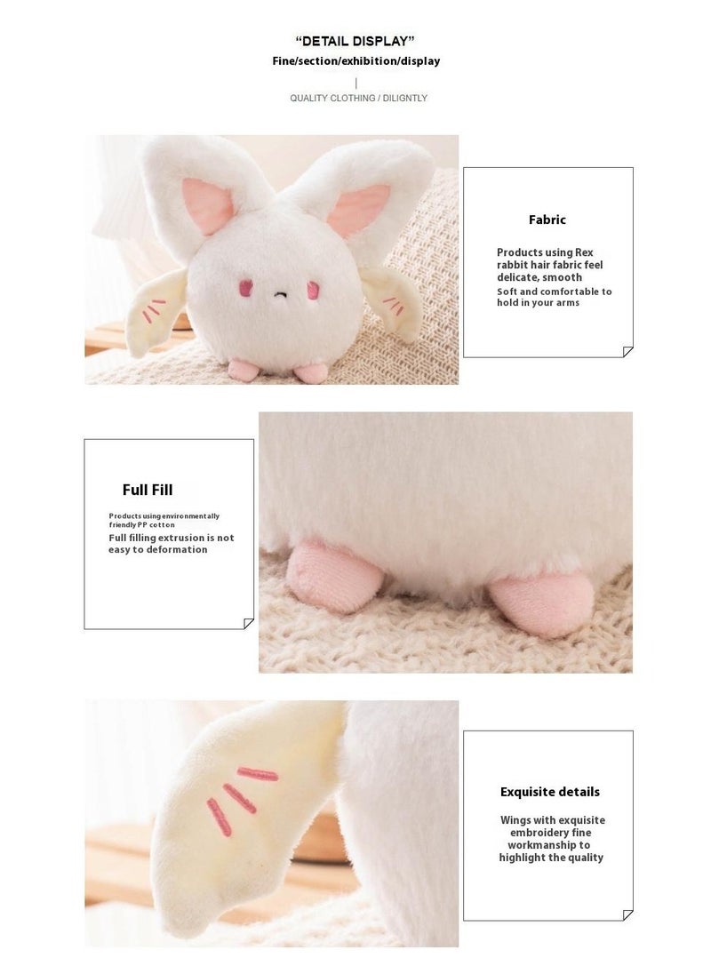 Bat Plush Toys For Kids Stuffed Animals Plush Doll Creepy Goth Bat Stuffed Animal Lifelike Bats Toys 20cm