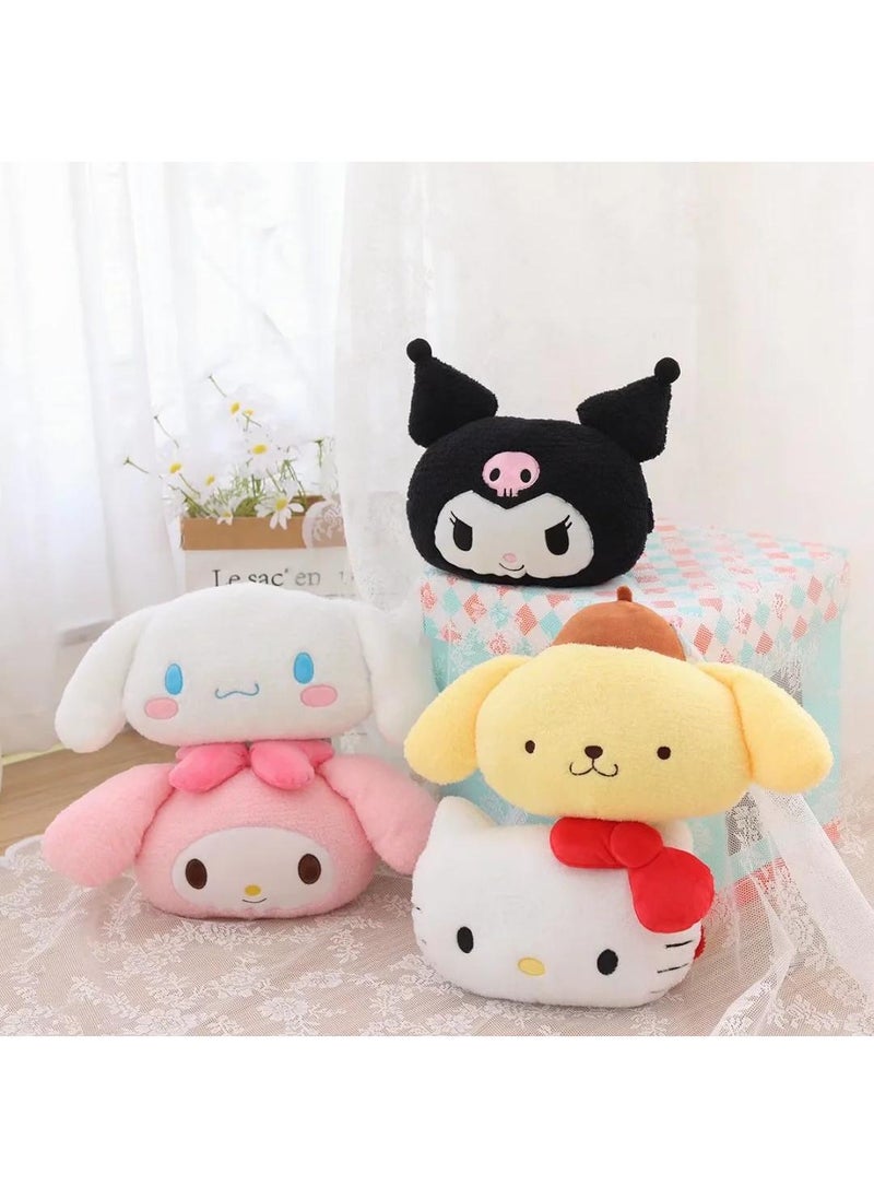 Soft Stuffed Comfortable Cartoon Pillow Plush Toy Car Pillow Sofa Cushion Pillow 25x15cm