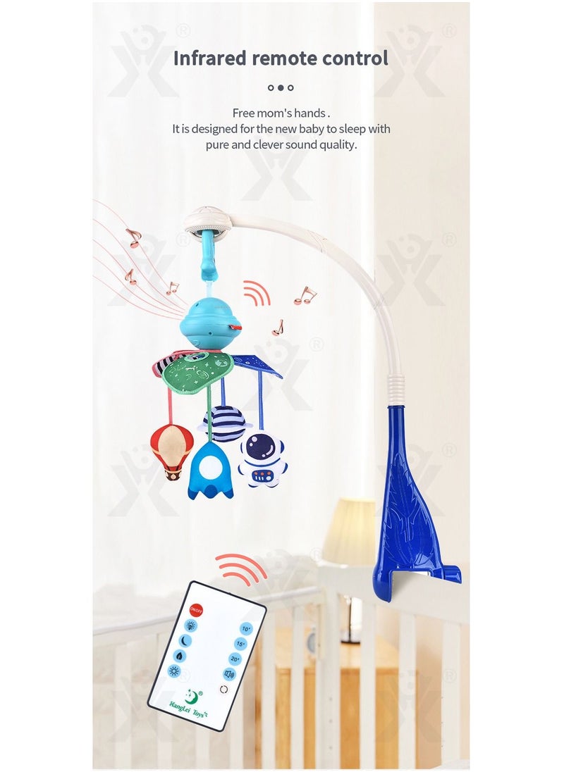 Baby Musical Crib Mobile With Multifunctional Music Rotating Bedside Bell Newborn Baby Comfort Toy
