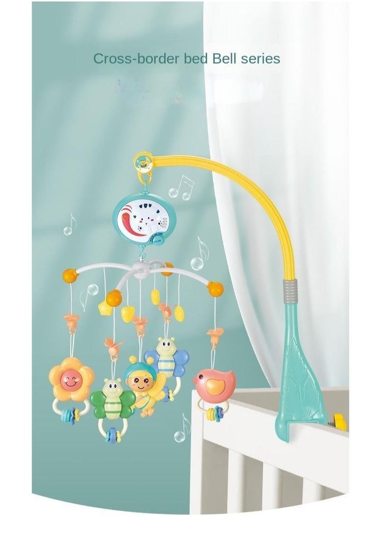 Baby Musical Crib Mobile With Multifunctional Music Rotating Bedside Bell Newborn Baby Comfort Toy