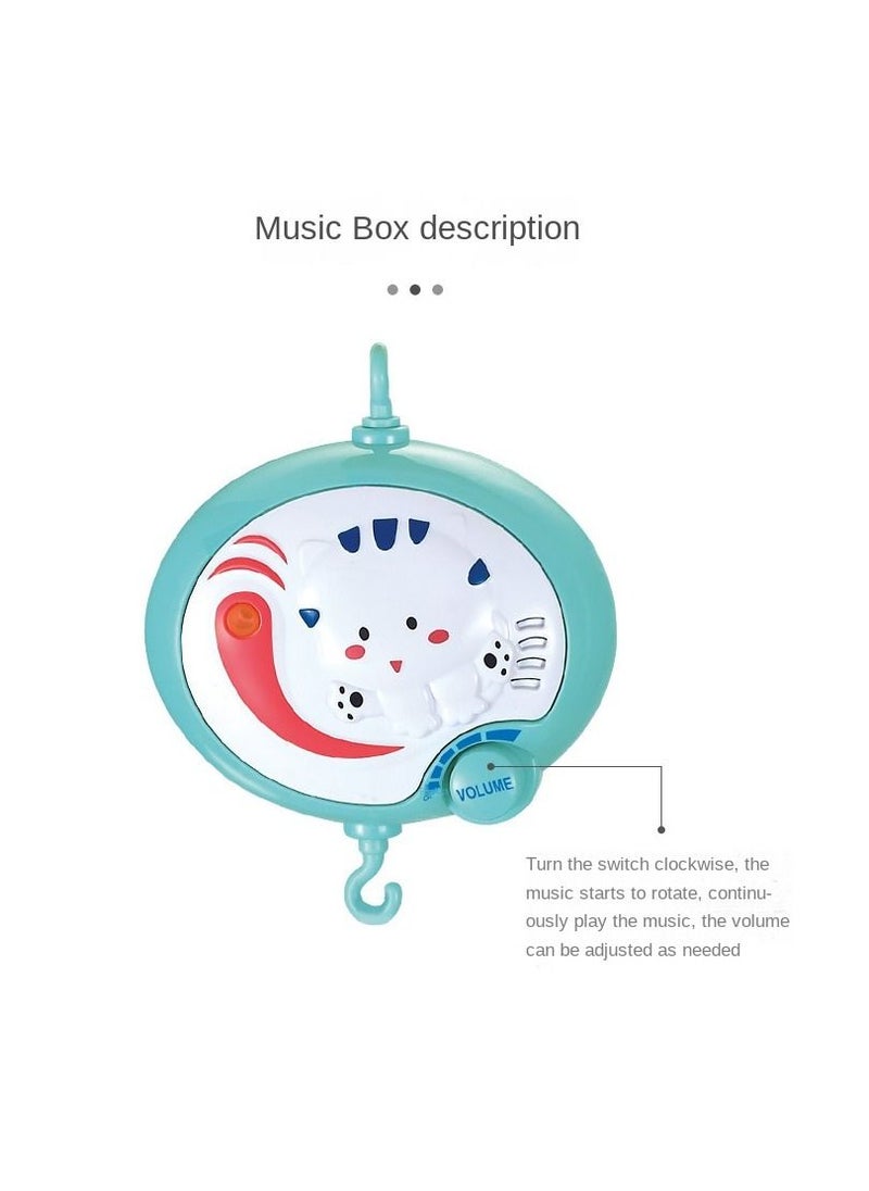 Baby Musical Crib Mobile With Multifunctional Music Rotating Bedside Bell Newborn Baby Comfort Toy