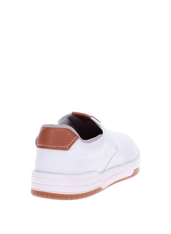 Molekinho Boys Closed/Flat Shoes White | Made In Brazil