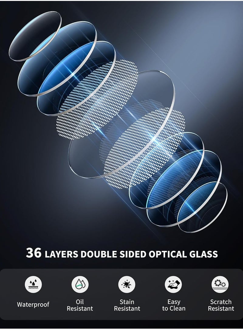 CPL Filter for Phone, 72mm Camera Polarized Lens Filter Universal with Metal Cold Shoe Phone Clip for iPhone 15 14 13 12 11 X XS PLUS PRO Max for Samsung Galaxy for Motorola