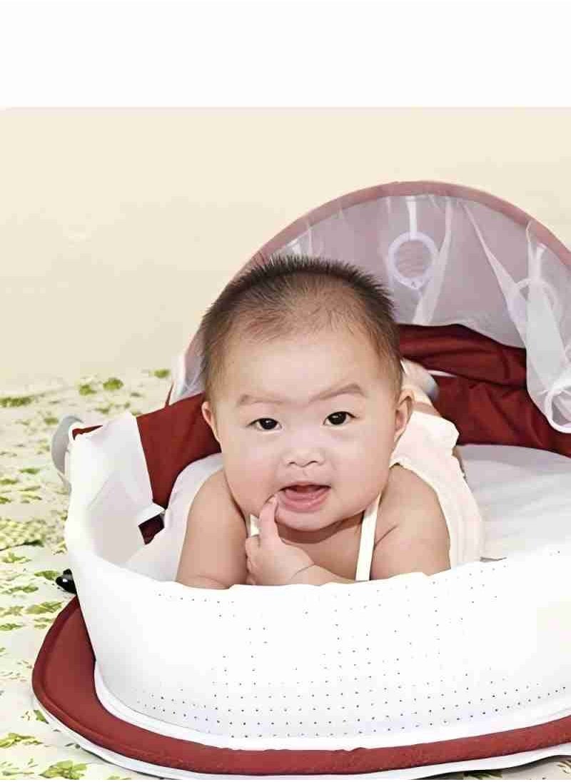 Baby Bed Baby Nest Portable Travel Baby Cribs Toddler Multi-function Folding Bed Folding Chair