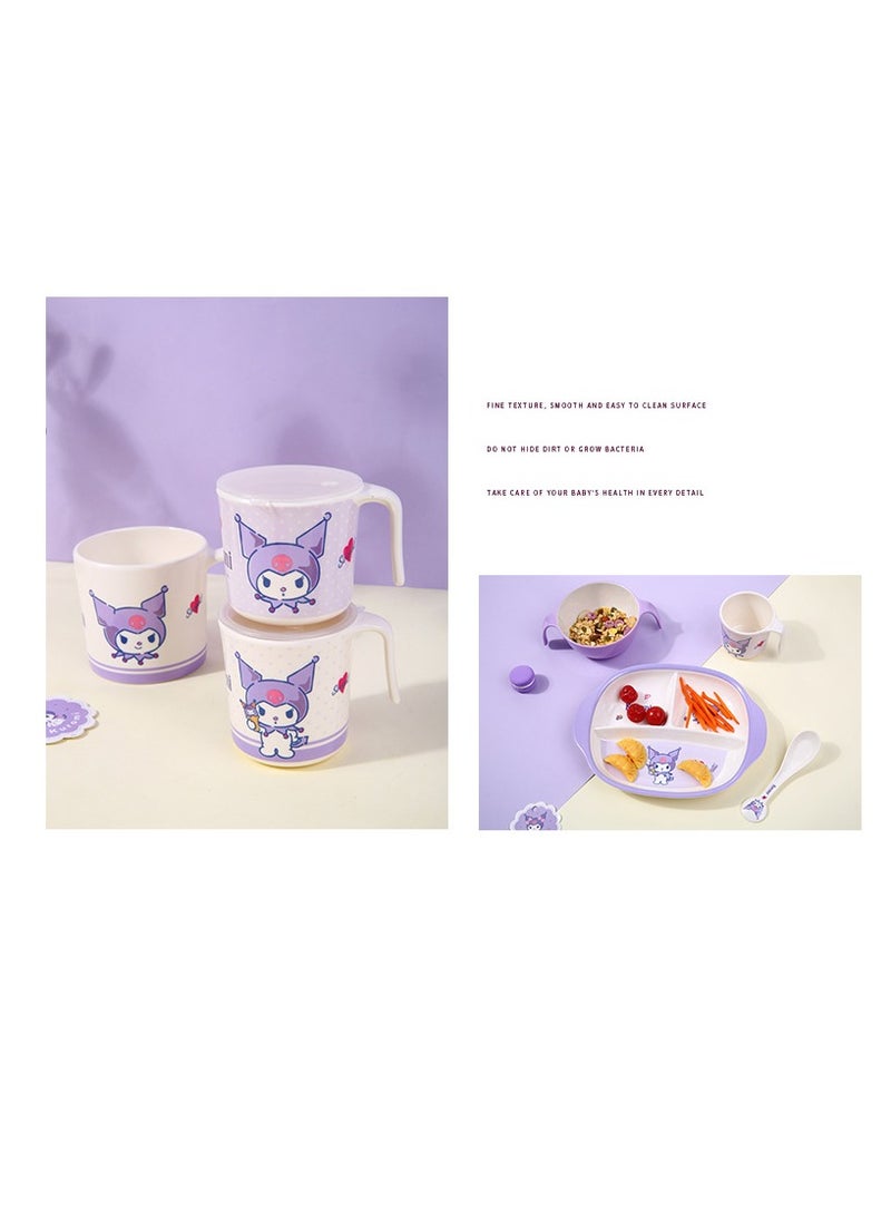 Kuromi Printed Cup With Lid 250ml