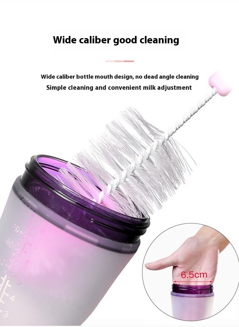 150ml/ 5oz Silicone Squeeze Baby Rice Cereal Bottle Food Dispensing Spoon Leak Proof Portable Training Feeding Bottles With Spoon For Babies Infants Toddlers