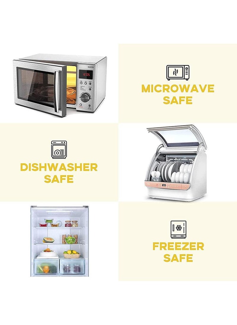 4-Piece Soft Bottomed Food Container Baby Complementary Food Box Set