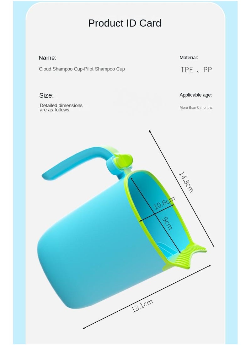 1-Piece Shower Cup Shampoo Cup  Use For Baby Bath