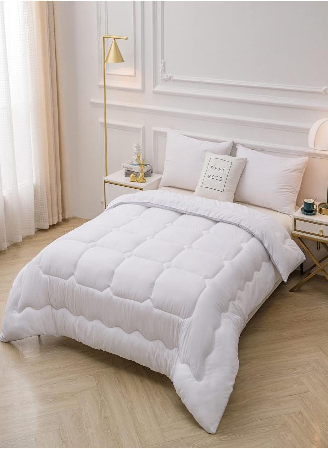 King/queen/single size, Ultimate Comfort All-Season Duvet - Super Soft and Hypoallergenic - Premium Quality for a Cozy Night's Sleep
