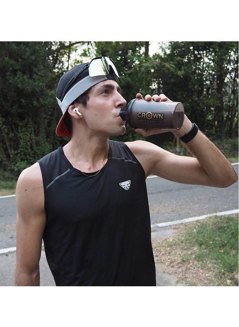 Crown Sport Nutrition Whey PROtein+ Strawberry Flavor (1.84 lbs, 25 servings) - Whey protein concentrate with amino acids Leucine and Glutamine with Informed Sport anti-doping certificate