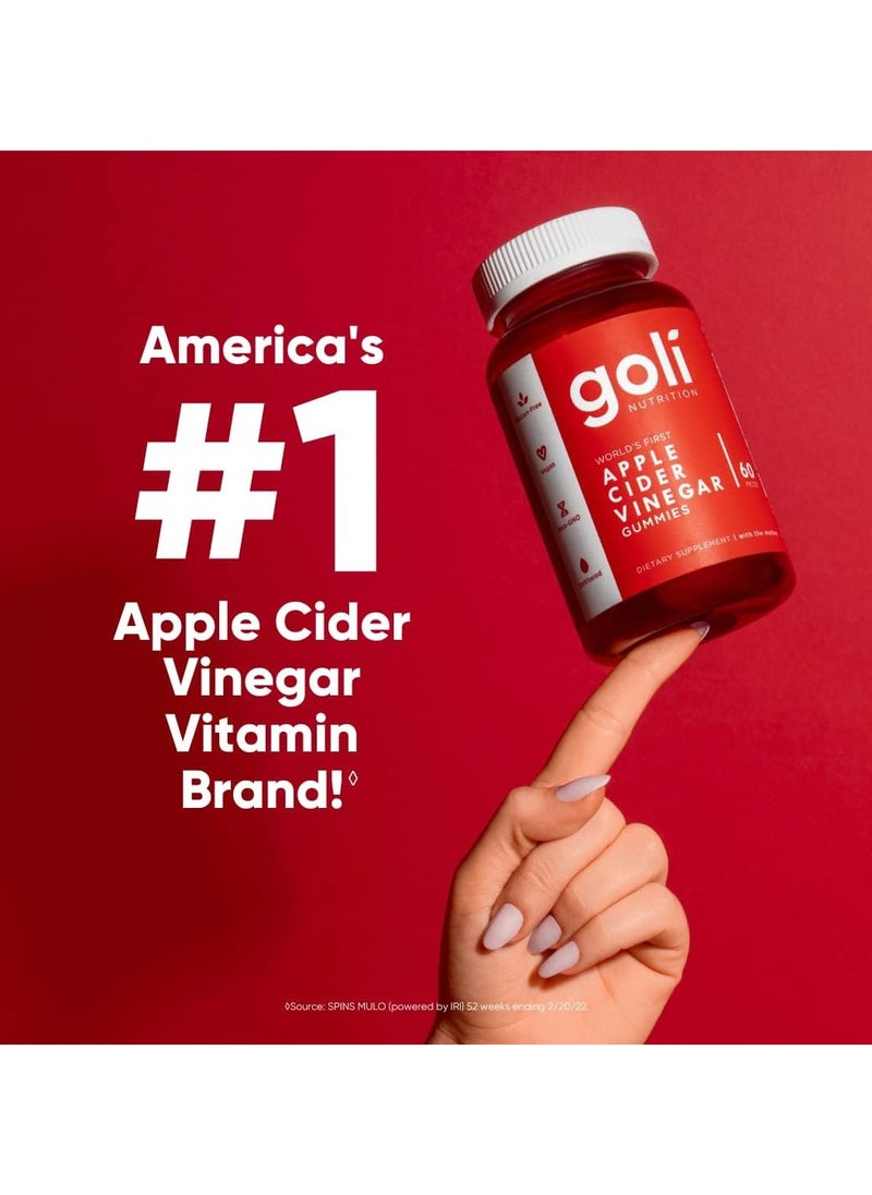 Goli Apple Cider Vinegar Gummies 60Pcs
