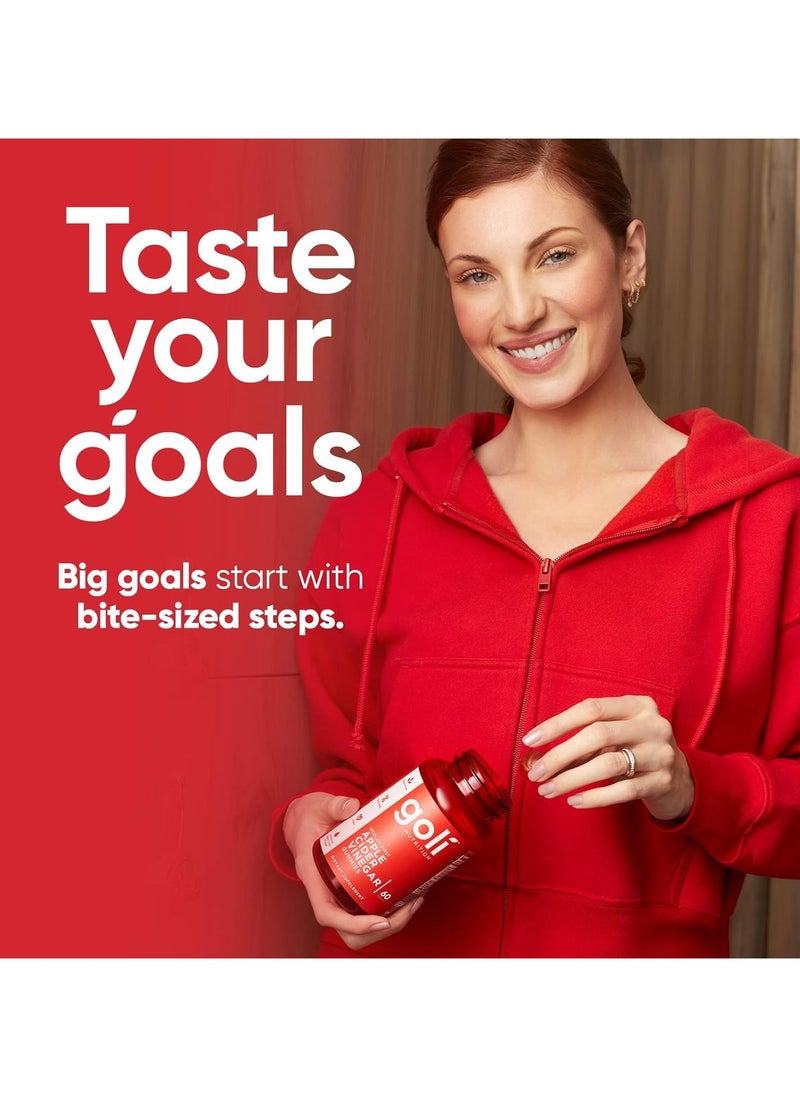 Goli Apple Cider Vinegar Gummies 60Pcs