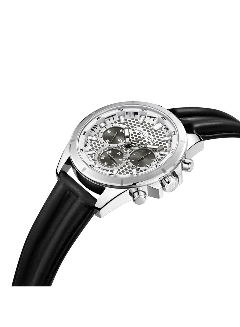 Men's Malawi Chronograph Watch With Genuine Leather Strap