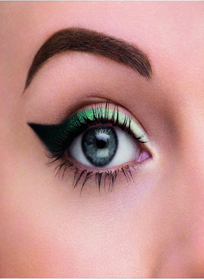 SEPHORA COLLECTION 12HR Colorful Special Effects Multichrome Retractable Eyeliner – 02 Green Aurora, Longwear Shifting Metallic Gel Liner
